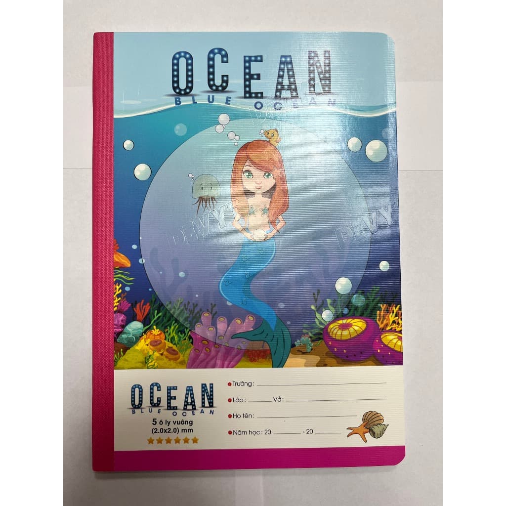 [Giao ngẫu nhiên branch] Vở ôly học sinh hồng hà, ocean,...